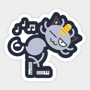 Cool Cat Sticker